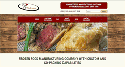 Desktop Screenshot of culinairefoods.com